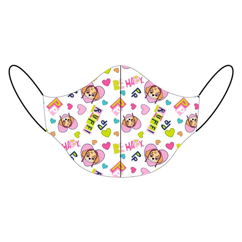 Mascarilla infantil reutilizable Patrulla Canina Paw Patrol Skye - Imagen 1