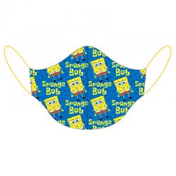 Mascarilla infantil reutilizable Bob Esponja - Imagen 1