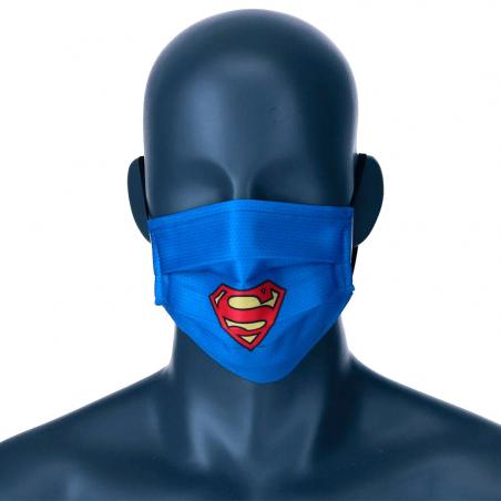 Mascarilla reutilizable Superman DC Comics adulto - Imagen 1