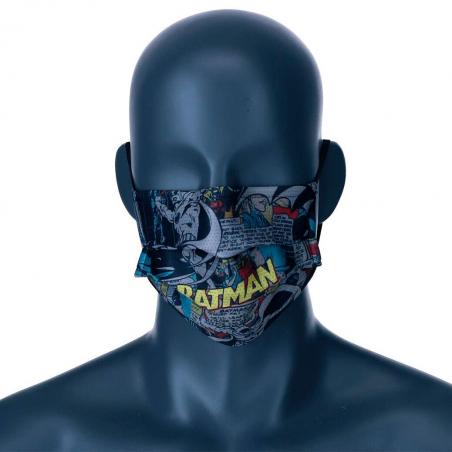 Mascarilla reutilizable Batman Comic DC Comics infantil - Imagen 1