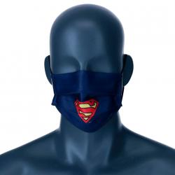 Mascarilla reutilizable Superman DC Comics juvenil - Imagen 1