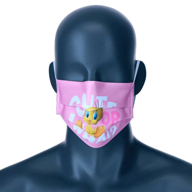 Mascarilla reutilizable Piolin Warner Bros infantil - Imagen 1