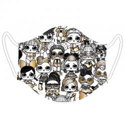 Mascarilla reutilizable LOL Surprise infatil - Imagen 1