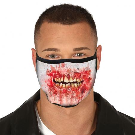 Mascarilla reutilizable 3 capas Zombie - Imagen 1