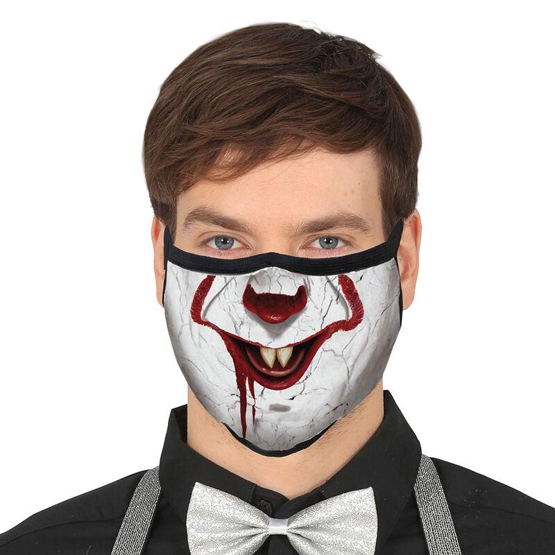 Mascarilla reutilizable 3 capas Clown - Imagen 1