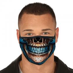 Mascarilla reutilizable 3 capas Skull - Imagen 1