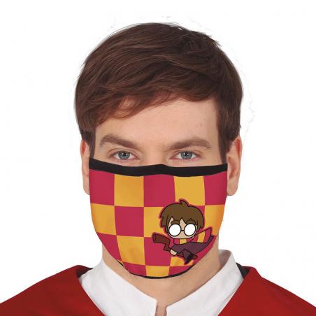 Mascarilla reutilizable 3 capas Squares - Imagen 1