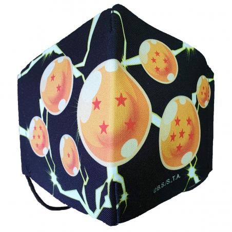 Mascarilla reutilizable Bolas Dragon Ball - Imagen 1