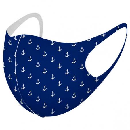 Mascarilla reutilizable Marine L - Imagen 1