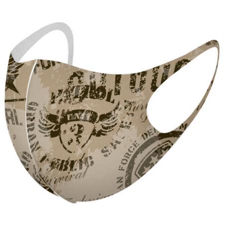Mascarilla reutilizable Military L - Imagen 1