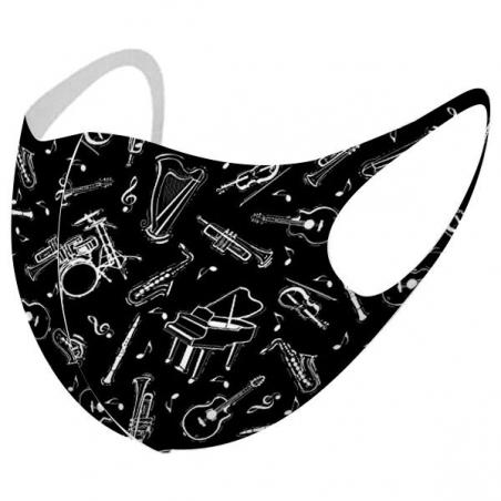 Mascarilla reutilizable Music L - Imagen 1