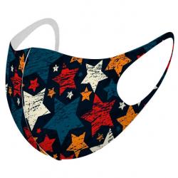 Mascarilla reutilizable Stars L - Imagen 1