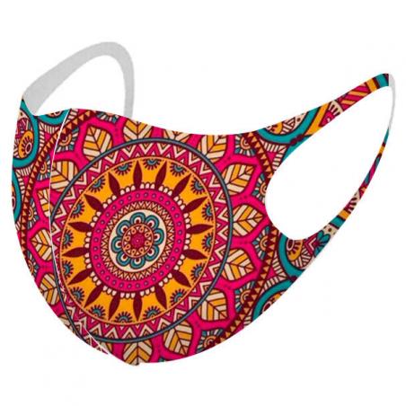 Mascarilla reutilizable Mandala M - Imagen 1