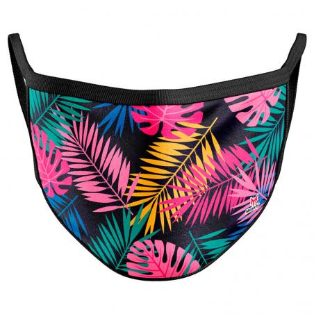 Mascarilla reutilizable Hojas infantil - Imagen 1