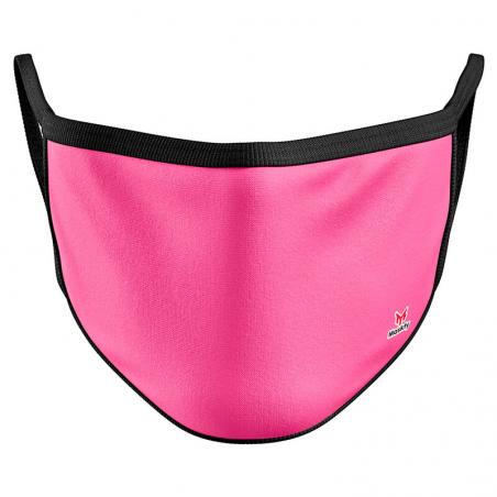 Mascarilla reutilizable rosa infantil - Imagen 1