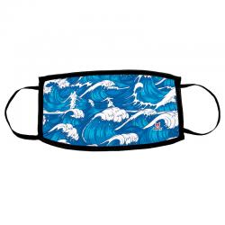 Mascarilla reutilizable Olas infantil - Imagen 2