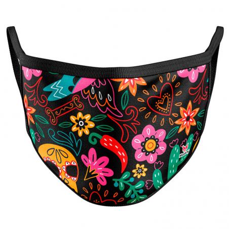 Mascarilla reutilizable Mexico infantil - Imagen 1