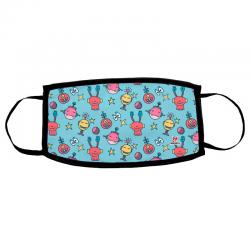 Mascarilla reutilizable Robots infantil - Imagen 2