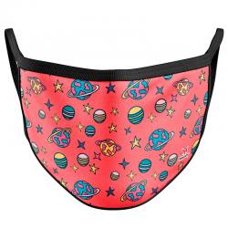 Mascarilla reutilizable Planetas infantil - Imagen 1