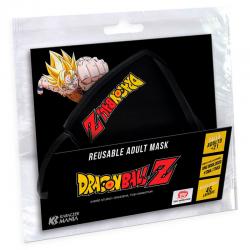 Mascarilla reutilizable Logo Dragon Ball Z adulto - Imagen 2