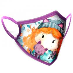 Mascarilla reutilizable Forever Ninette infantil - Imagen 1
