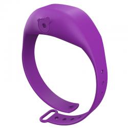 Pulsera Dispensadora de Gel Ajustable Lila infantil - Imagen 1