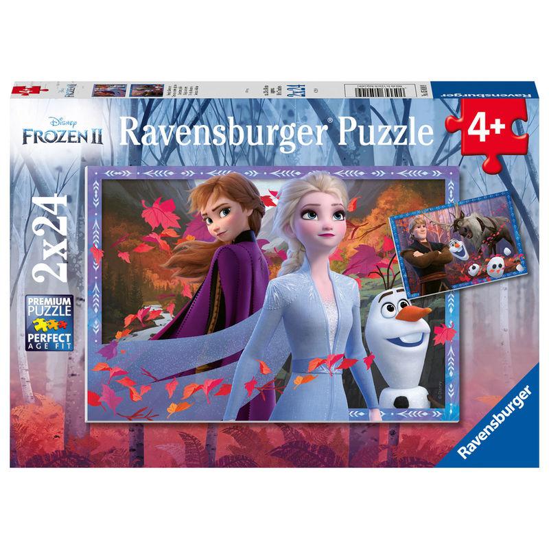Puzzle Frozen 2 Disney 2x24pz - Imagen 1