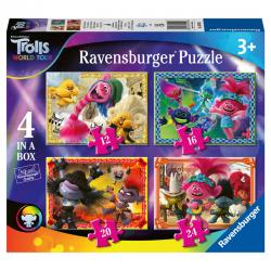 Puzzle Trolls 2 12-16-20-24pz - Imagen 1
