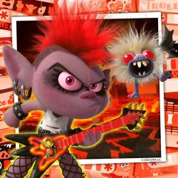 Puzzle Trolls 2 3x49pz - Imagen 2