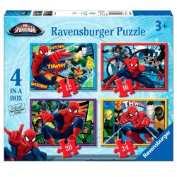 Puzzle Ultimate Spiderman Marvel 12-16-20-24pz - Imagen 1