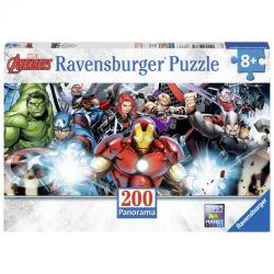 Puzzle panorama Vengadores Avengers Marvel XXL 200pz - Imagen 1