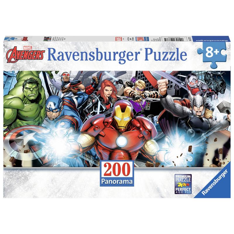 Puzzle panorama Vengadores Avengers Marvel XXL 200pz - Imagen 1