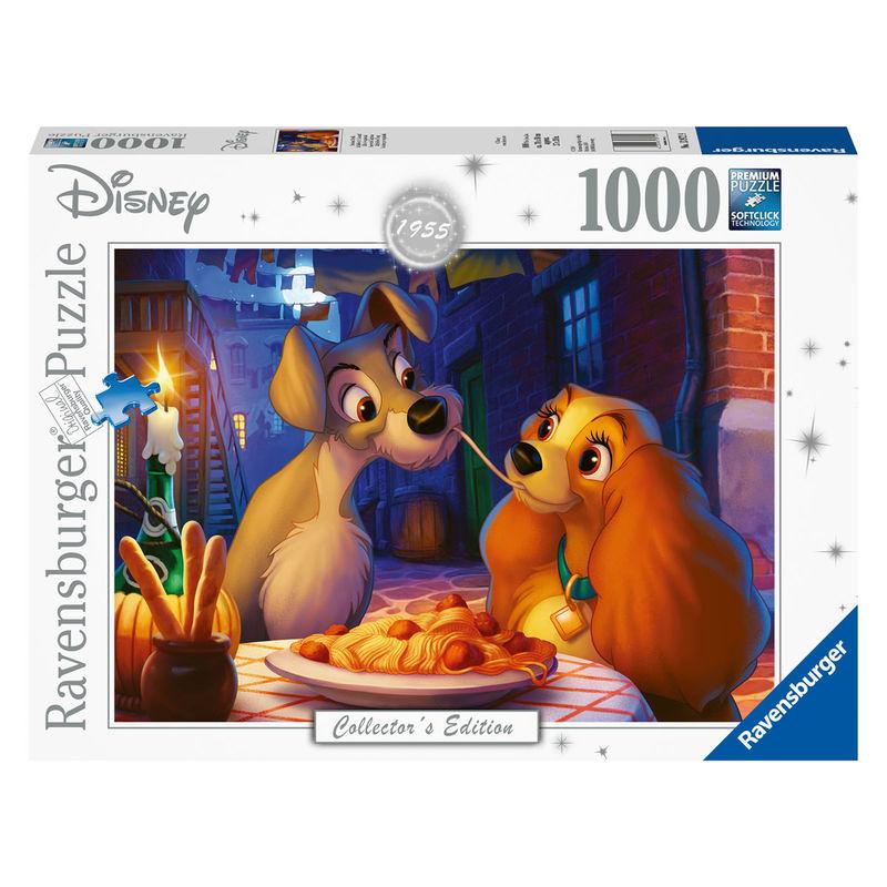 Puzzle La Dama y el Vagabundo Disney 1000pz - Imagen 1