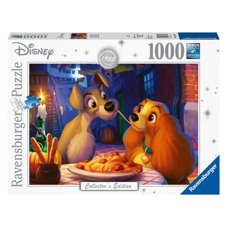 Puzzle La Dama y el Vagabundo Disney 1000pz - Imagen 1