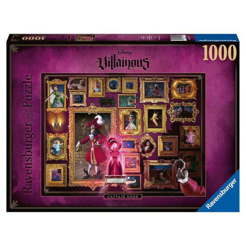 Puzzle Capitan Garfio Villanos Disney 1000pz - Imagen 1