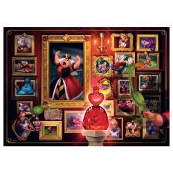 Puzzle Reina de Corazones Villanas Disney 1000pz - Imagen 2