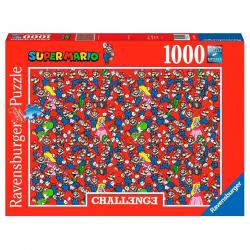 Puzzle Challenge Super Mario Nintendo 1000pz - Imagen 1