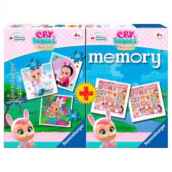 Multipack memory + 3 puzzles Bebes Llorones - Imagen 1