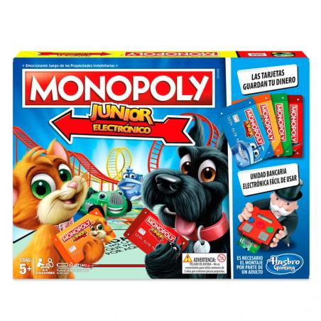 Juego Monopoly Junior Electronico - Imagen 1