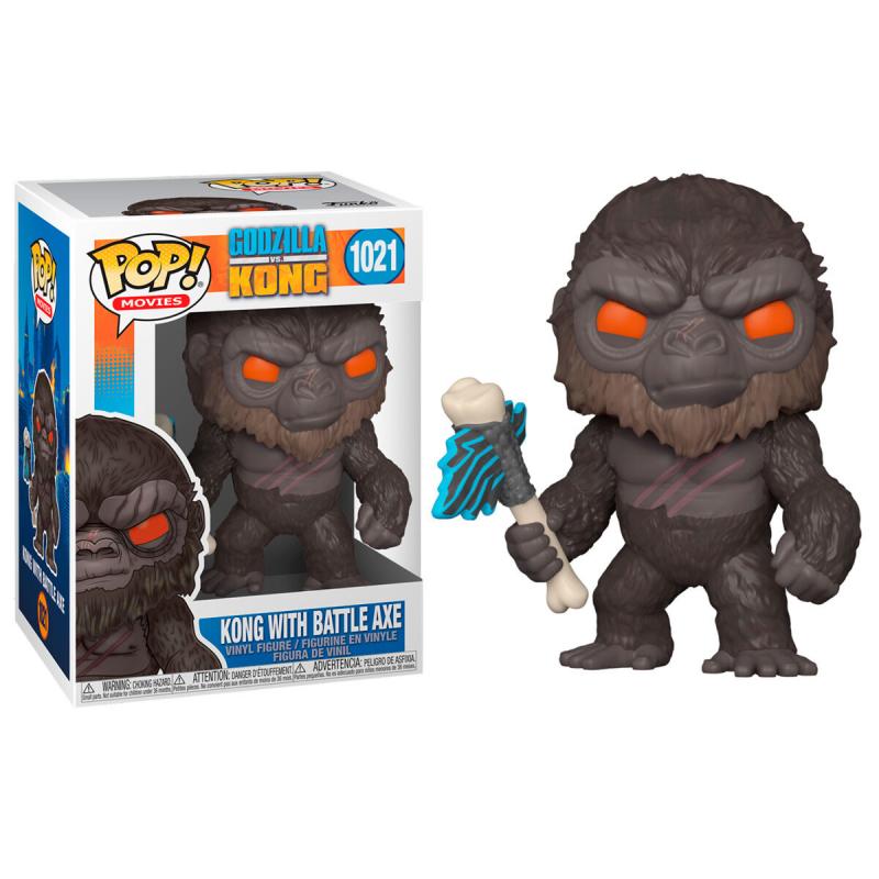 Figura POP Godzilla Vs Kong - Kong with Axe - Imagen 1