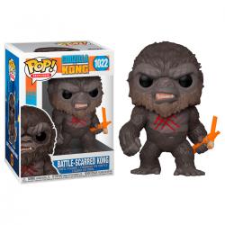 Figura POP Godzilla Vs Kong Battle Scarred Kong - Imagen 1
