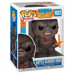 Figura POP Godzilla Vs Kong Battle Scarred Kong - Imagen 2