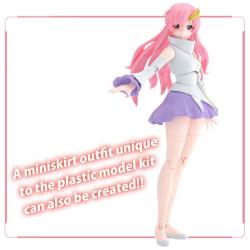 Figura Model Kit Lacus Clyne Mobile Suit Gundam SEED - Imagen 4