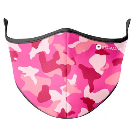 Mascarilla reutilizable Gamouflage Pink  L - Imagen 1