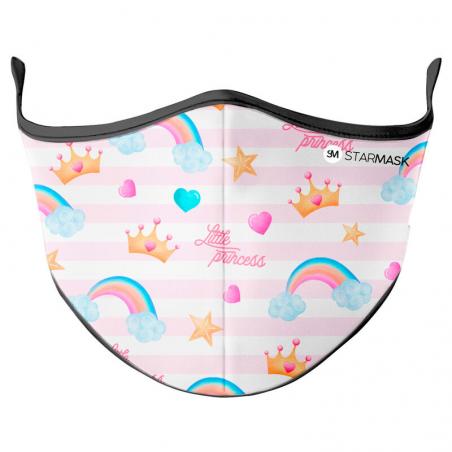 Mascarilla reutilizable Princess S - Imagen 1