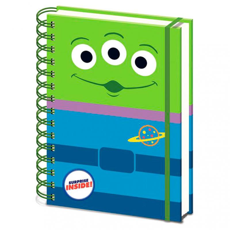 Cuaderno A5 Alien Toy Story Disney Pixar - Imagen 1
