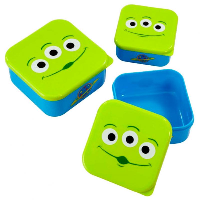 Set 3 tupper Alien Toy Story 4 Disney Pixar - Imagen 1