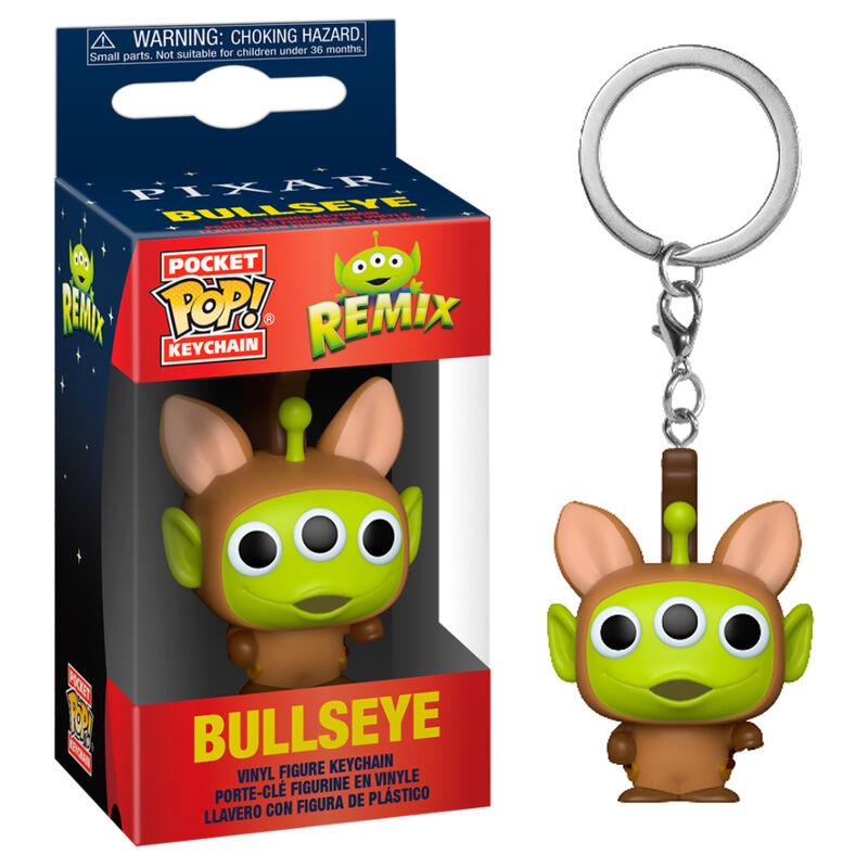 Llavero Pocket POP Disney Pixar Alien Remix Bullseye - Imagen 1
