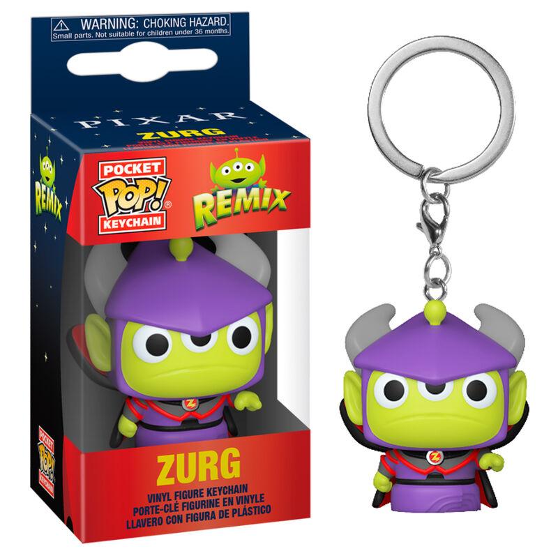 Llavero Pocket POP Disney Pixar Alien Remix Zurg - Imagen 1
