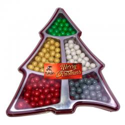 Arbol Navideño Perlas Chocolate 200gr - Imagen 1